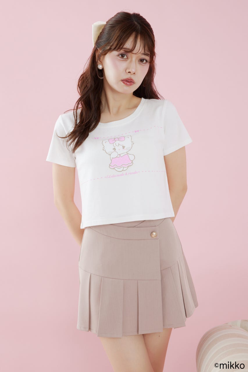 Lil ala modeTシャツ WHT FREE