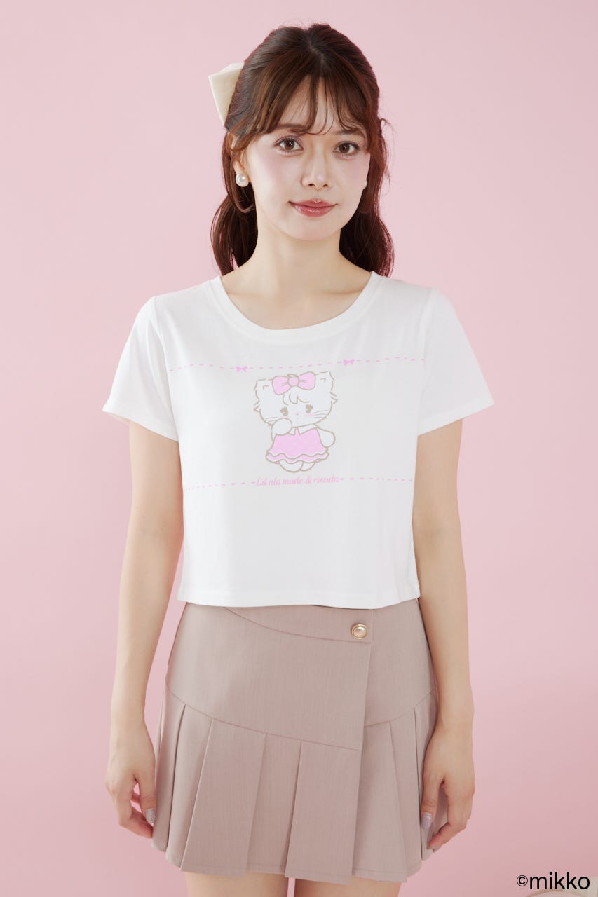 Lil ala modeTシャツ WHT FREE