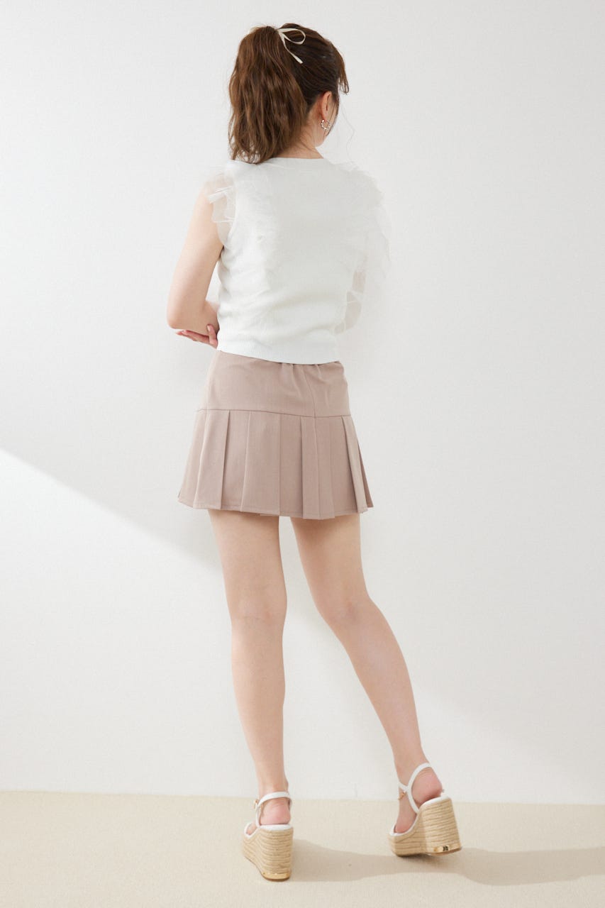 ラップベルトミニスコートショートパンツ L/PNK XS