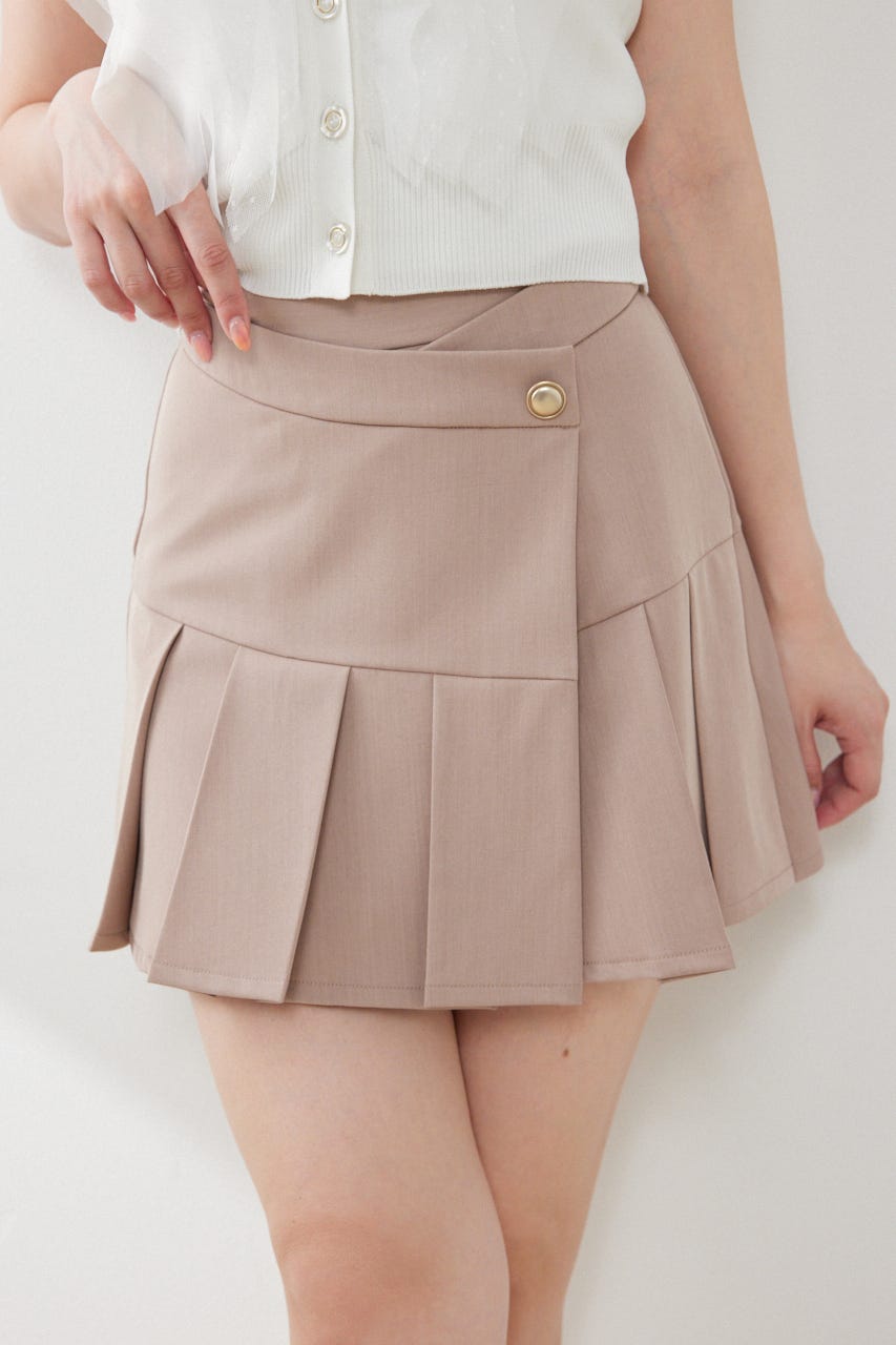 ラップベルトミニスコートショートパンツ L/PNK XS