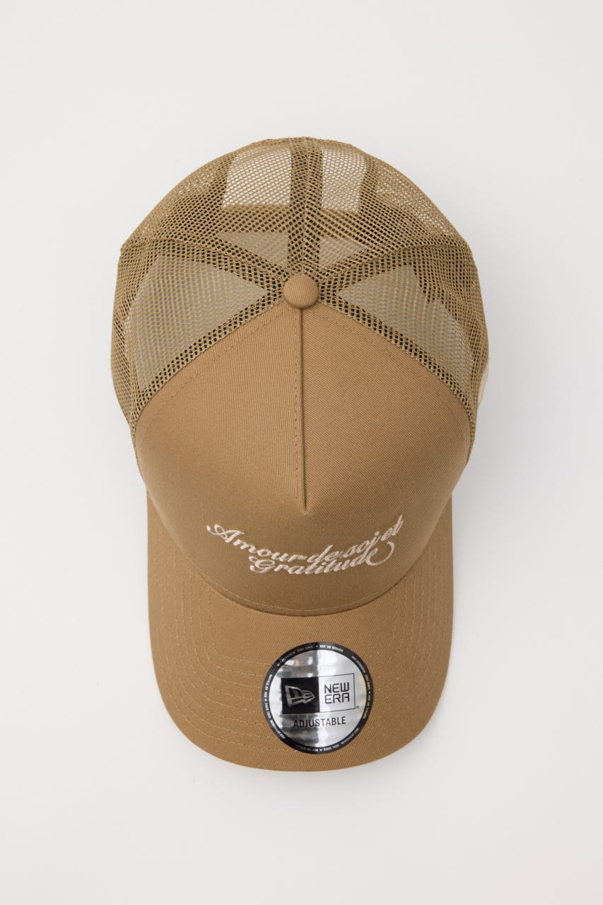 NEW ERAメッシュキャップ BRN FREE