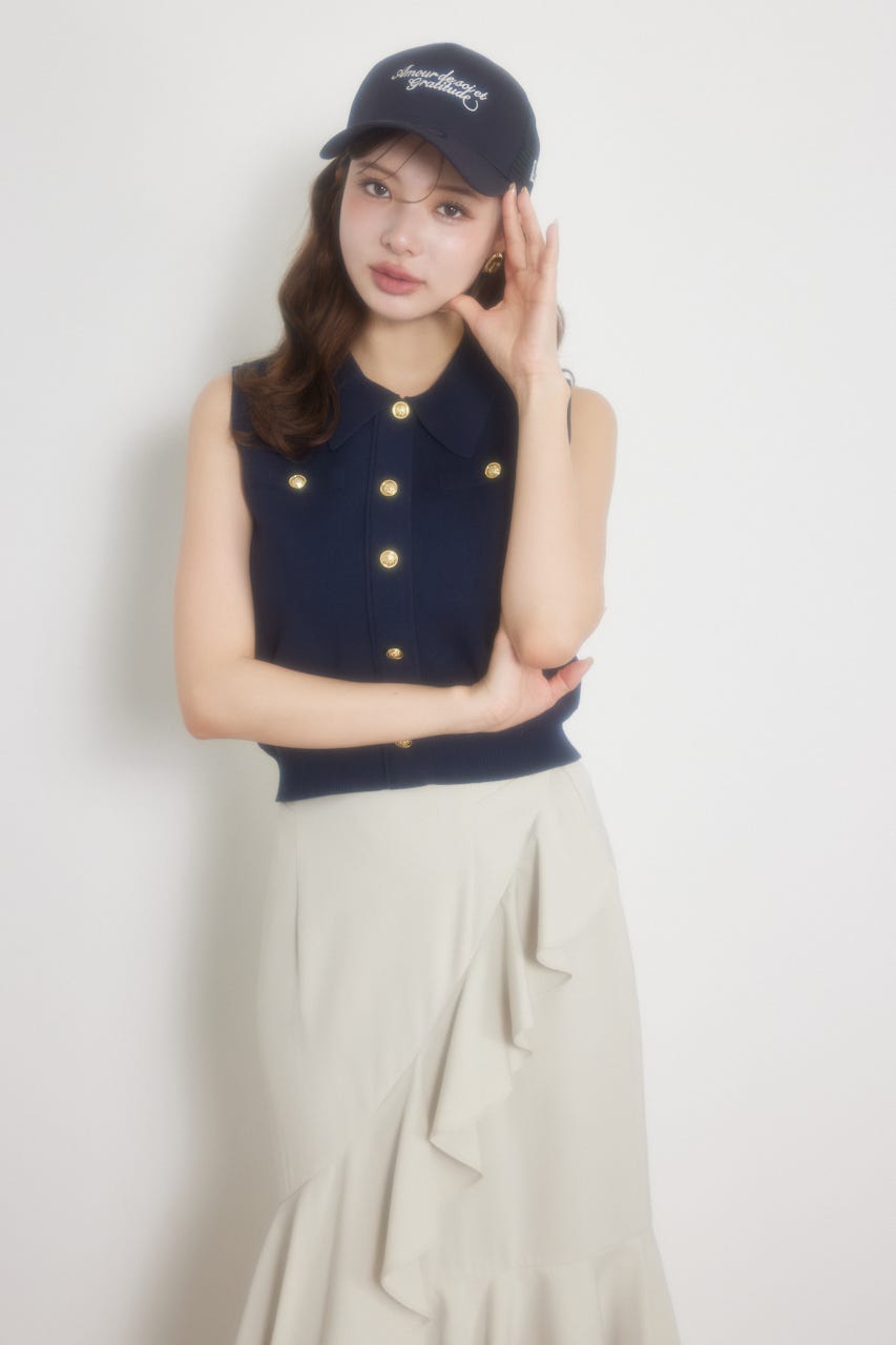 NEW ERAメッシュキャップ NVY FREE