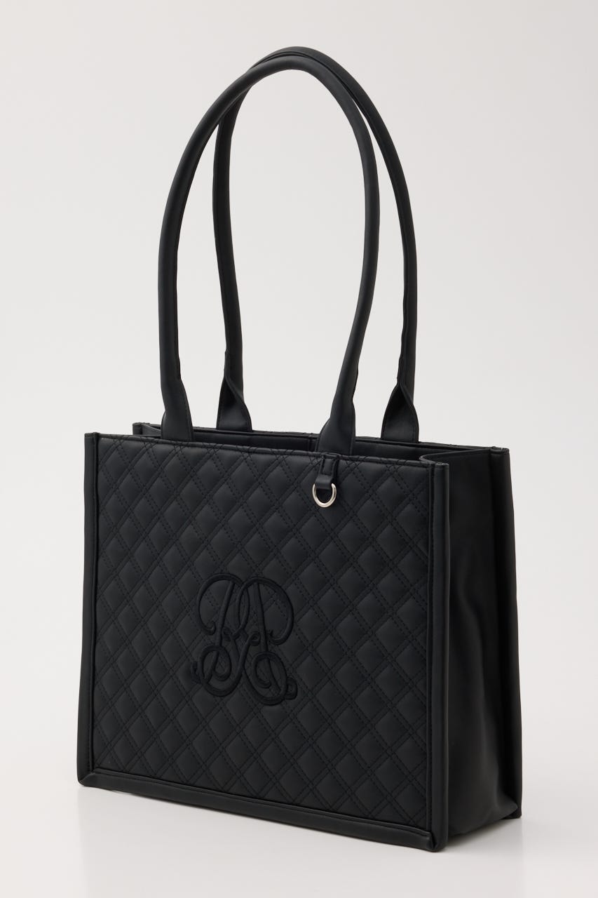 WRRロゴキルティングバッグ BLK FREE