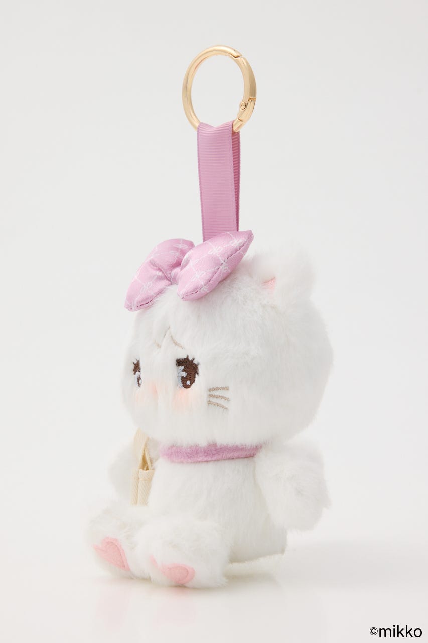 Lil ala modeムースぬいぐるみチャーム WHT FREE