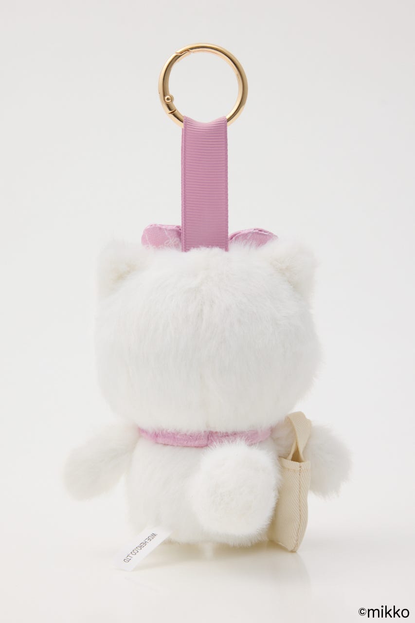 Lil ala modeムースぬいぐるみチャーム WHT FREE