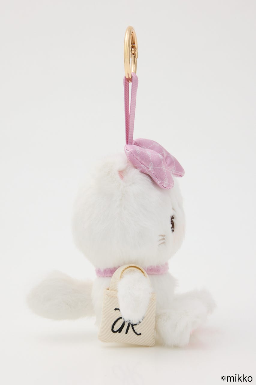 Lil ala modeムースぬいぐるみチャーム WHT FREE