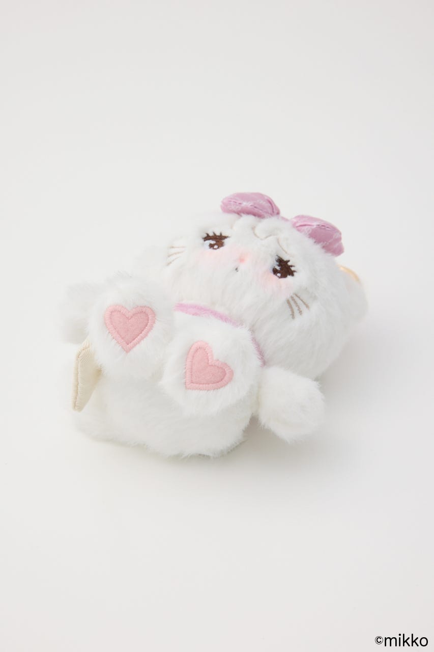 Lil ala modeムースぬいぐるみチャーム WHT FREE