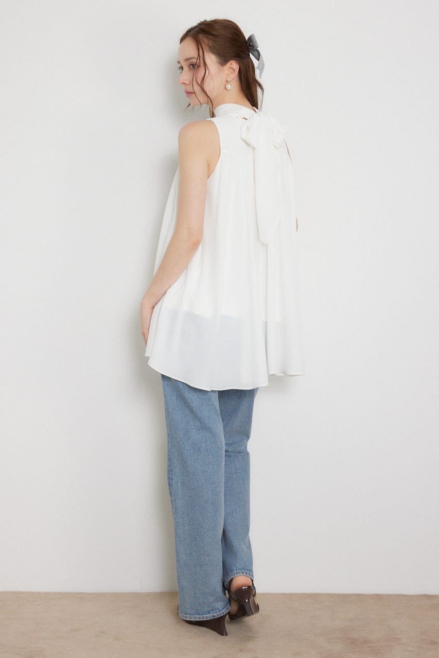 ボウタイアメスリフレアトップス WHT FREE