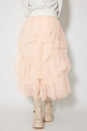 ランダムタックチュールスカート