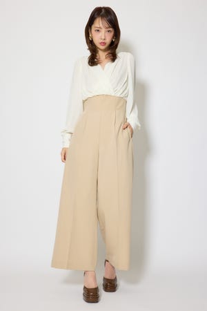 カシュクールデザインロンパース