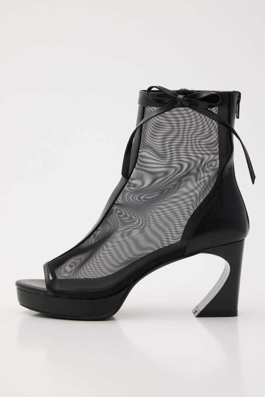 【1/25(日)23:59までSS先行予約会対象アイテム】シアーショートブーツ BLK S