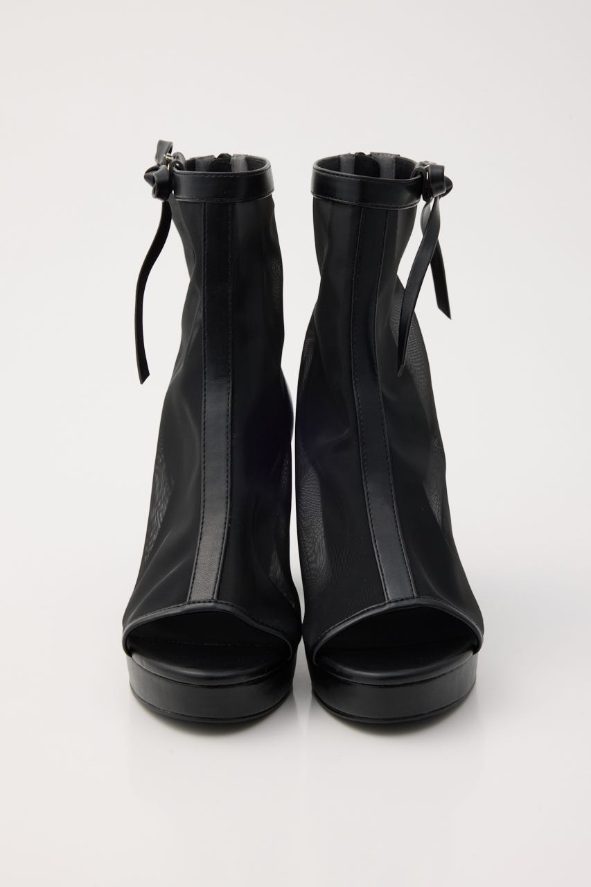 【1/25(日)23:59までSS先行予約会対象アイテム】シアーショートブーツ BLK S