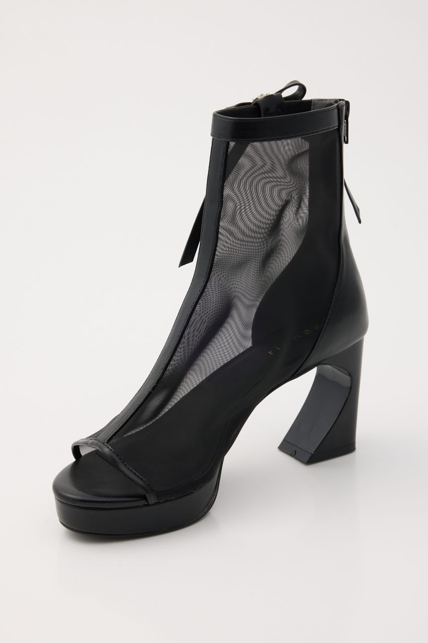 【1/25(日)23:59までSS先行予約会対象アイテム】シアーショートブーツ BLK S