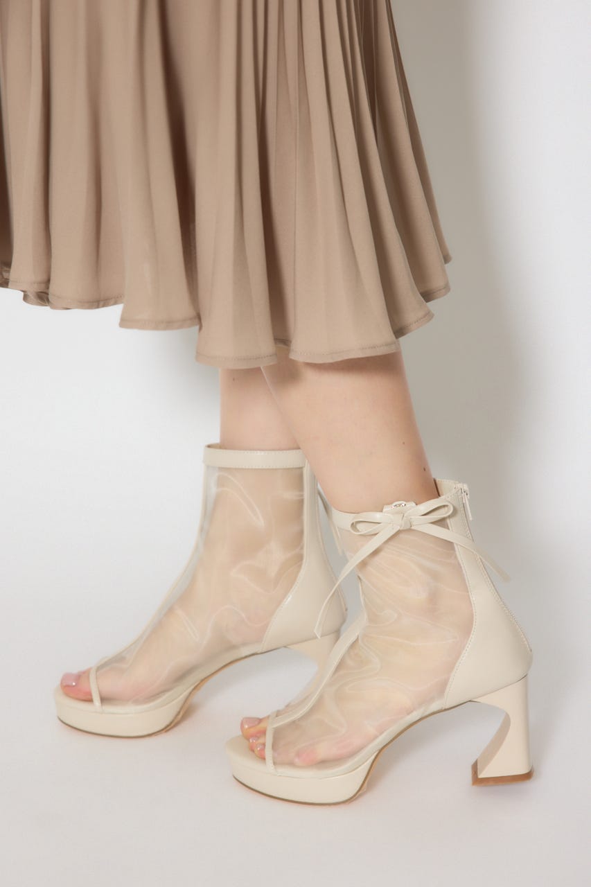 【1/25(日)23:59までSS先行予約会対象アイテム】シアーショートブーツ IVOY S