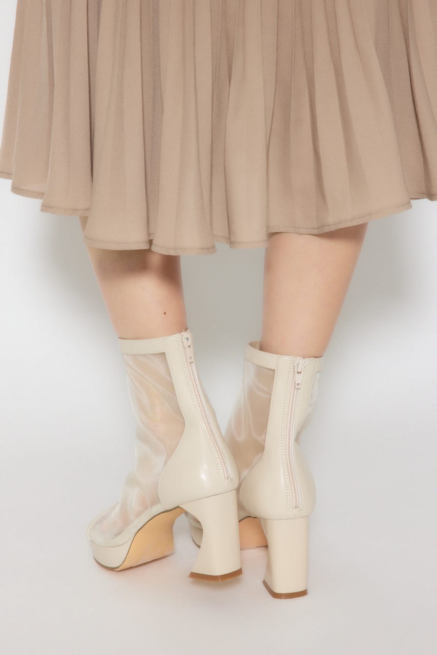 【1/25(日)23:59までSS先行予約会対象アイテム】シアーショートブーツ IVOY S