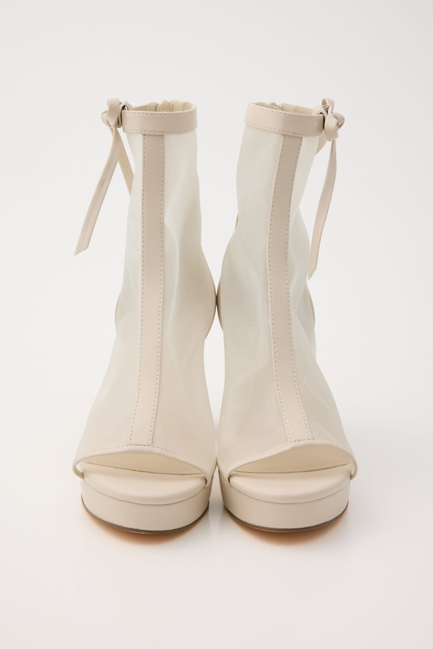 【1/25(日)23:59までSS先行予約会対象アイテム】シアーショートブーツ IVOY S