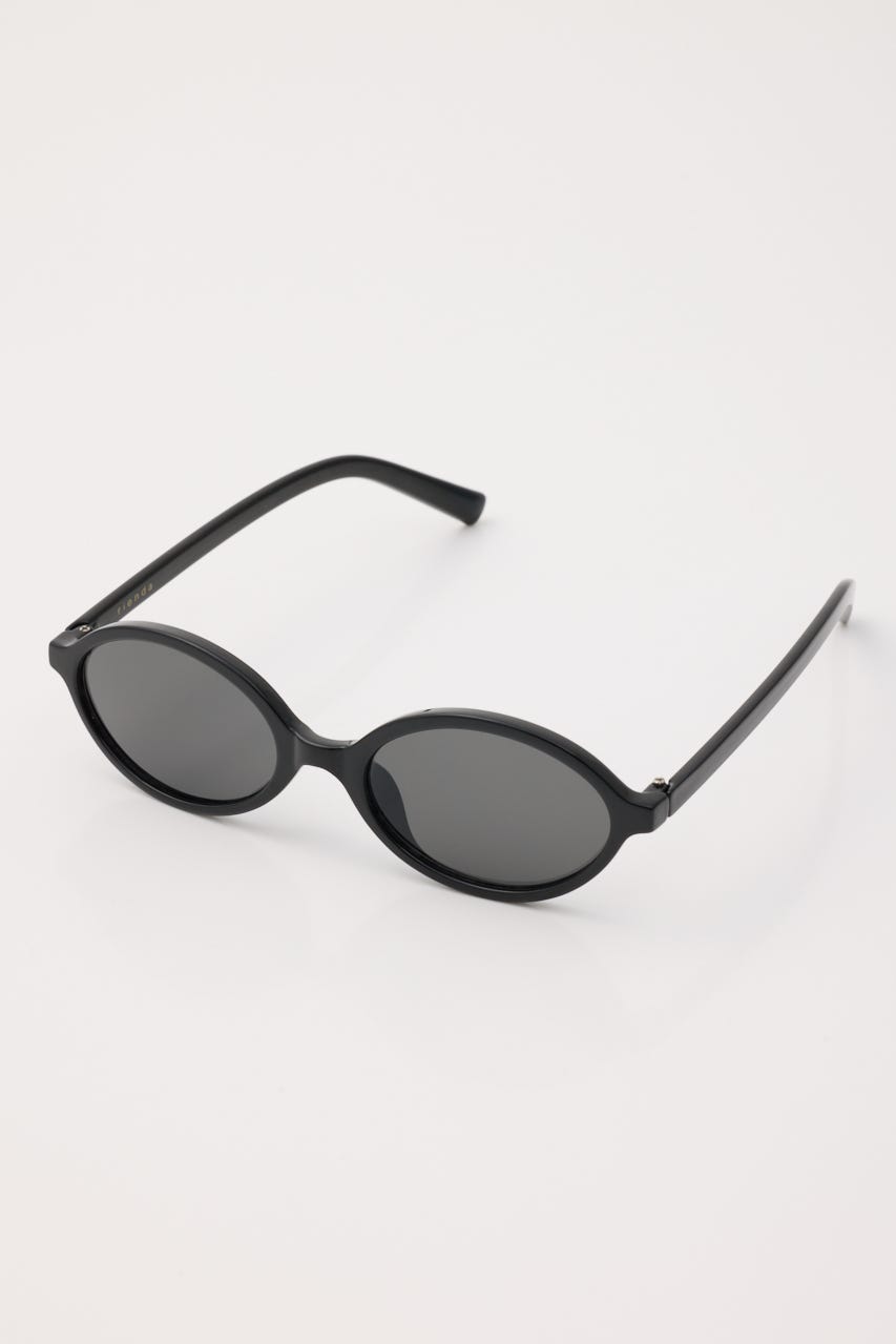 オーバルデザインアイウェア BLK FREE