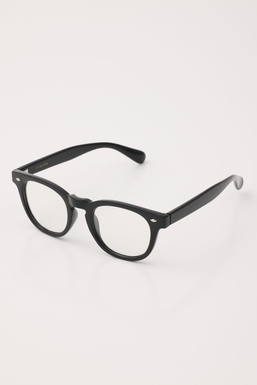 調光レンズウェリントンアイウェア BLK FREE