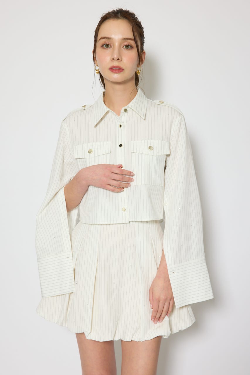 ワークディティールクロップドシャツ Multi_1 FREE