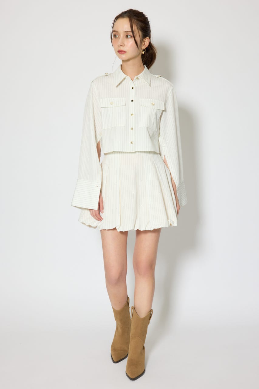 ワークディティールクロップドシャツ Multi_1 FREE