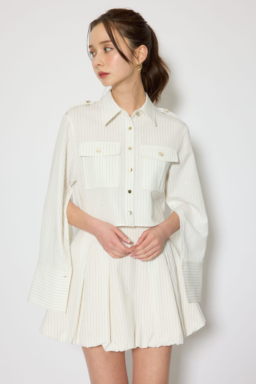 ワークディティールクロップドシャツ Multi_1 FREE