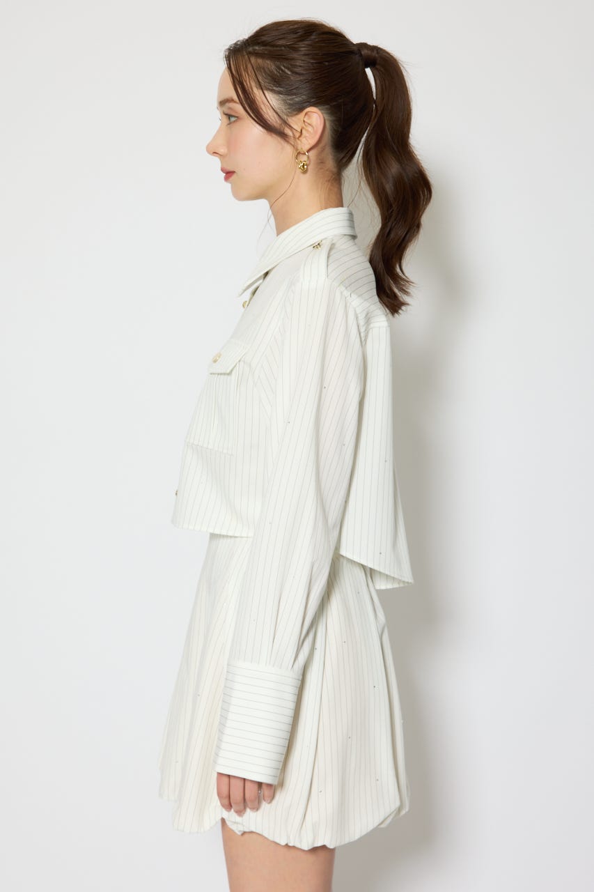 ワークディティールクロップドシャツ Multi_1 FREE