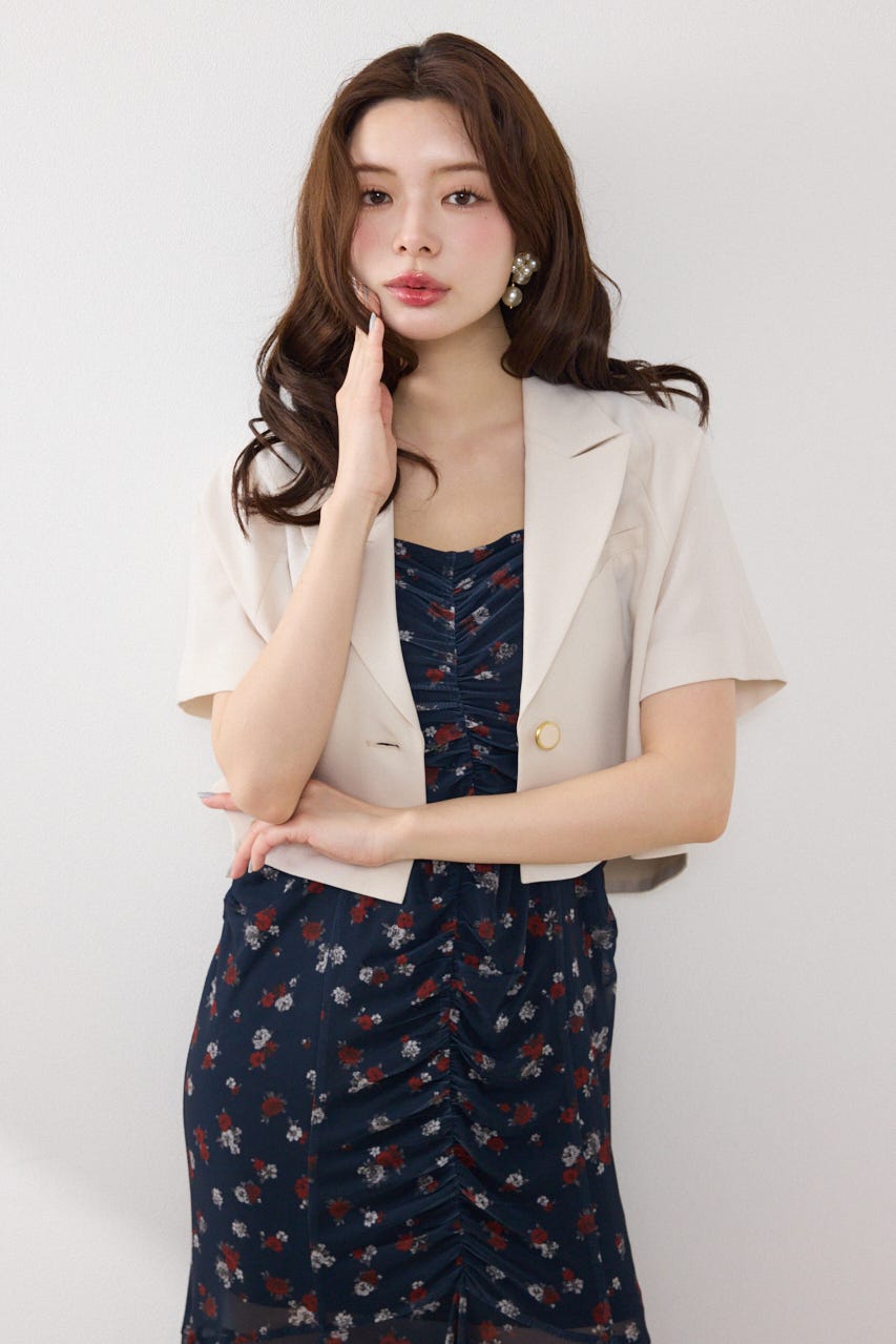 ラグランショートジャケット IVOY FREE