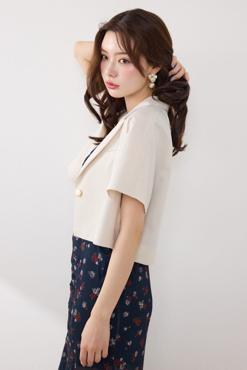 ラグランショートジャケット IVOY FREE