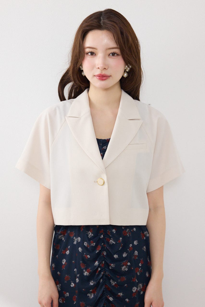 ラグランショートジャケット IVOY FREE