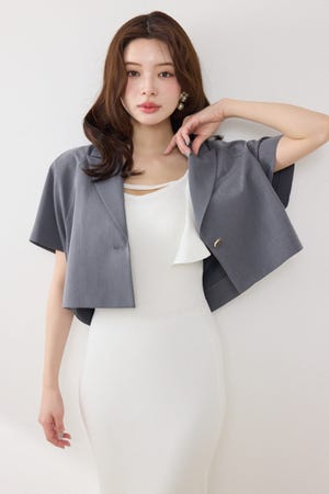 ラグランショートジャケット