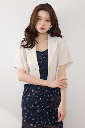 ラグランショートジャケット