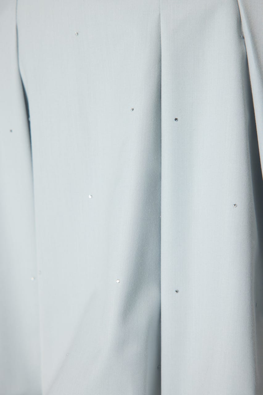 デコラティブバルーンミニスカート L/BLU S