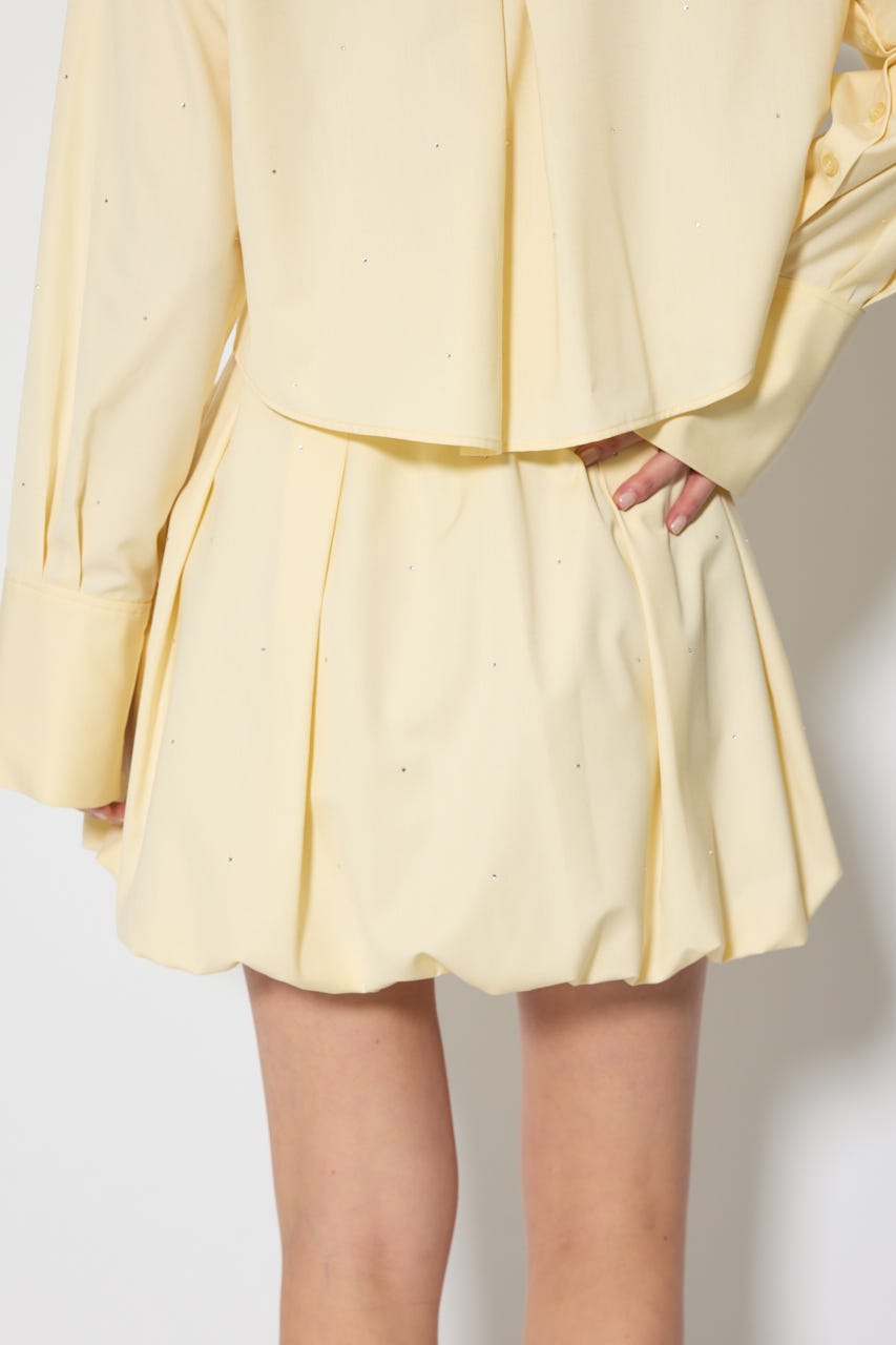 デコラティブバルーンミニスカート L/YEL M