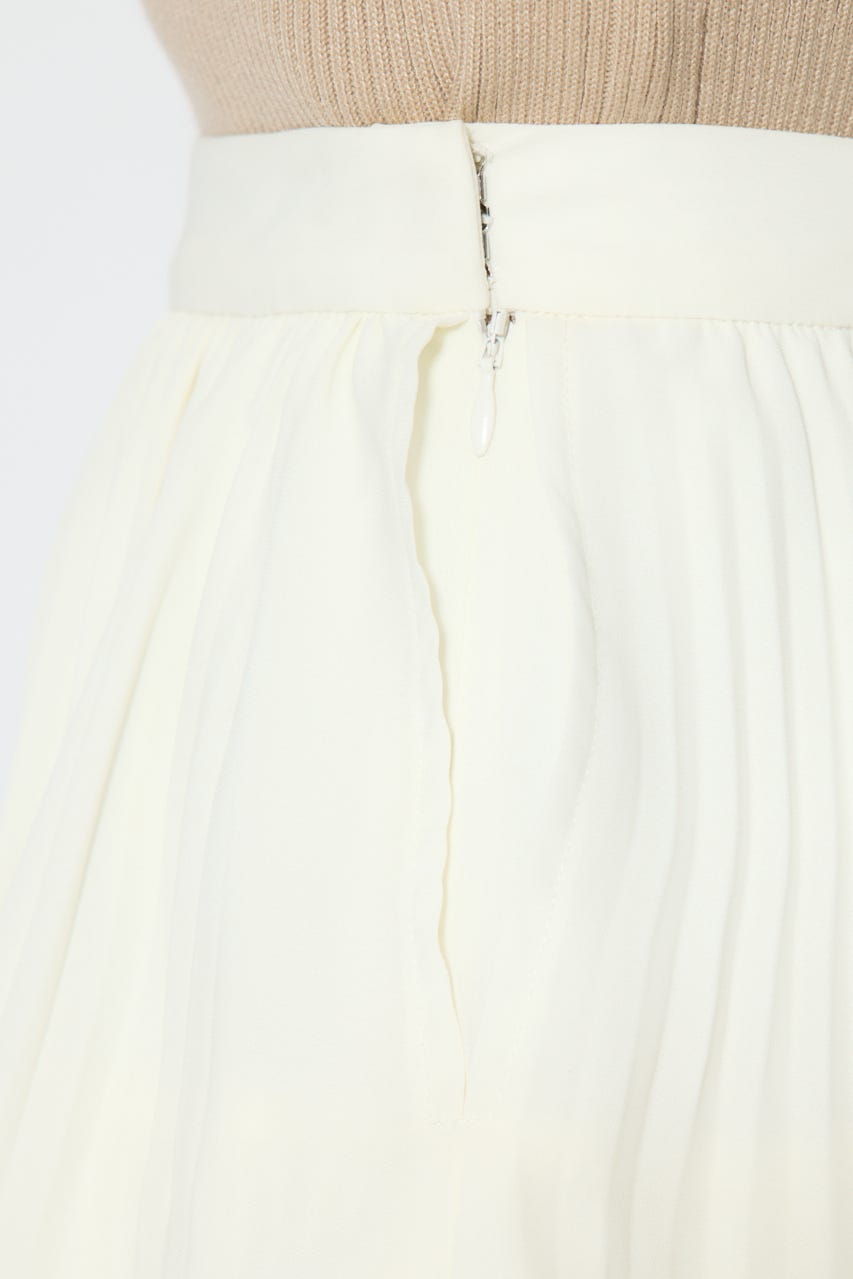 【1/25(日)23:59までSS先行予約会対象アイテム】プリーツティアードミニスカート WHT S