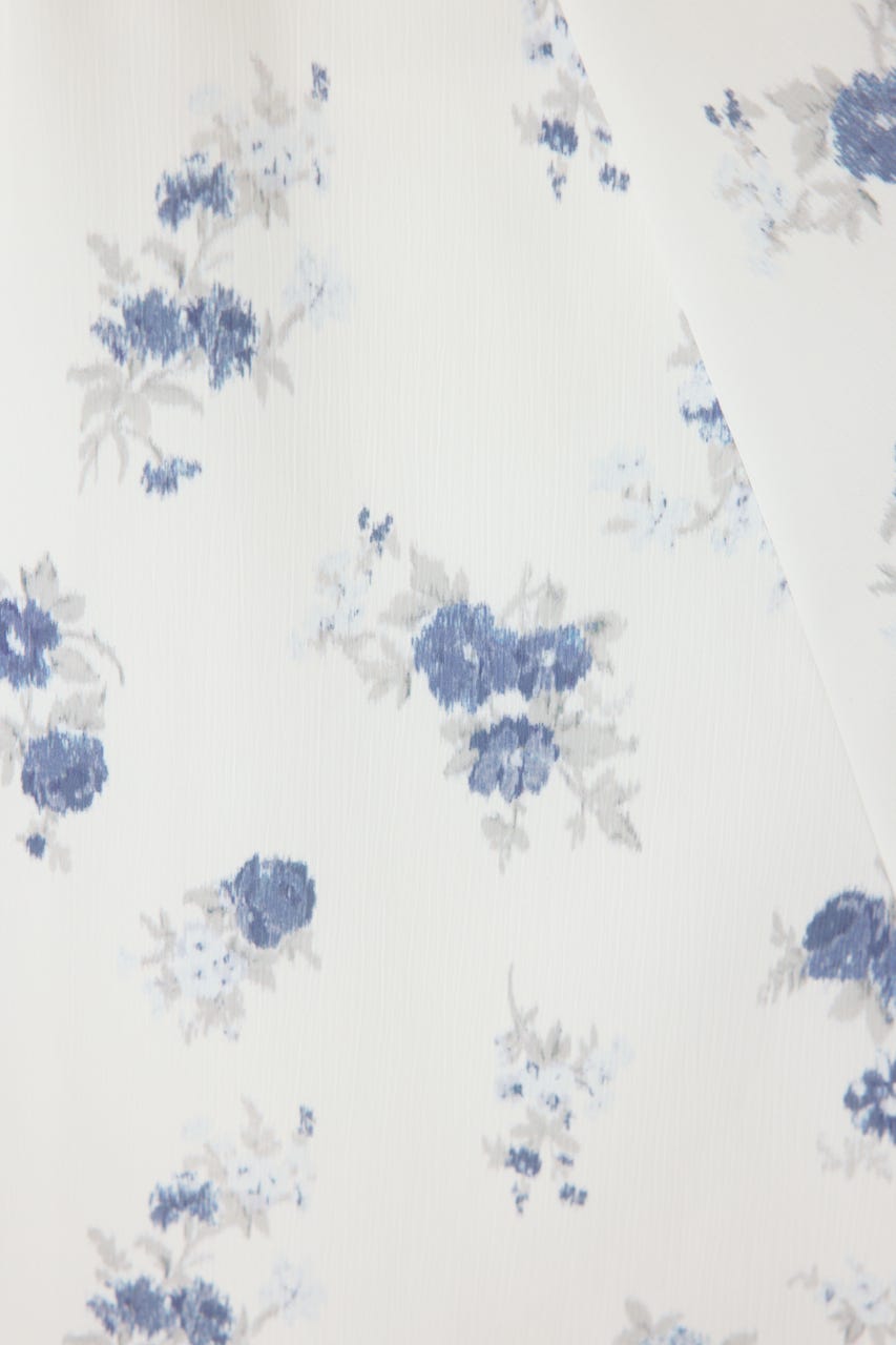 ウエストシャーリング2WAYフレアワンピース WHT S