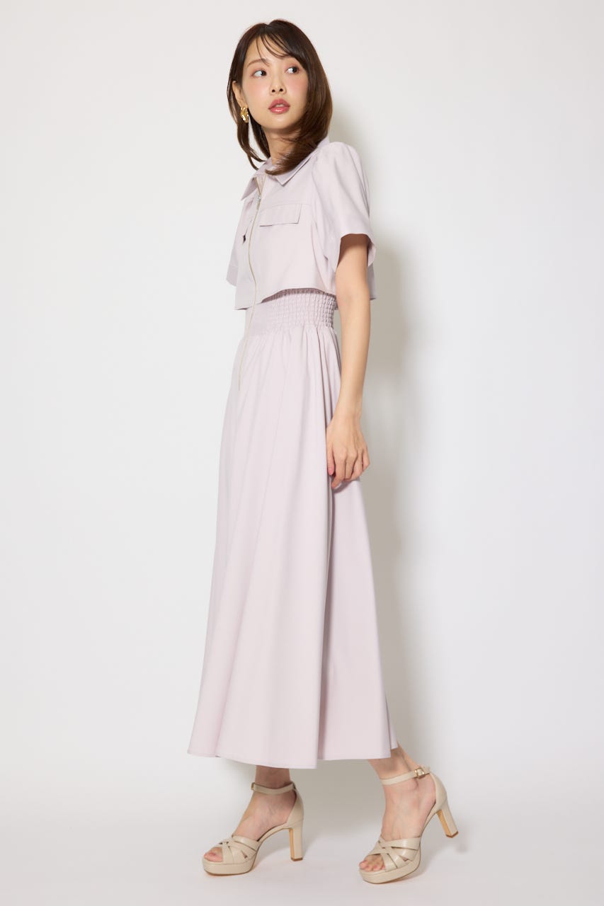 バストフレアワンピース PNK S