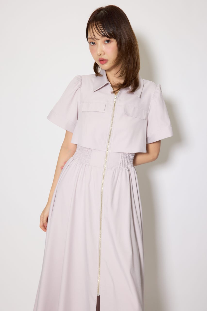 バストフレアワンピース PNK S