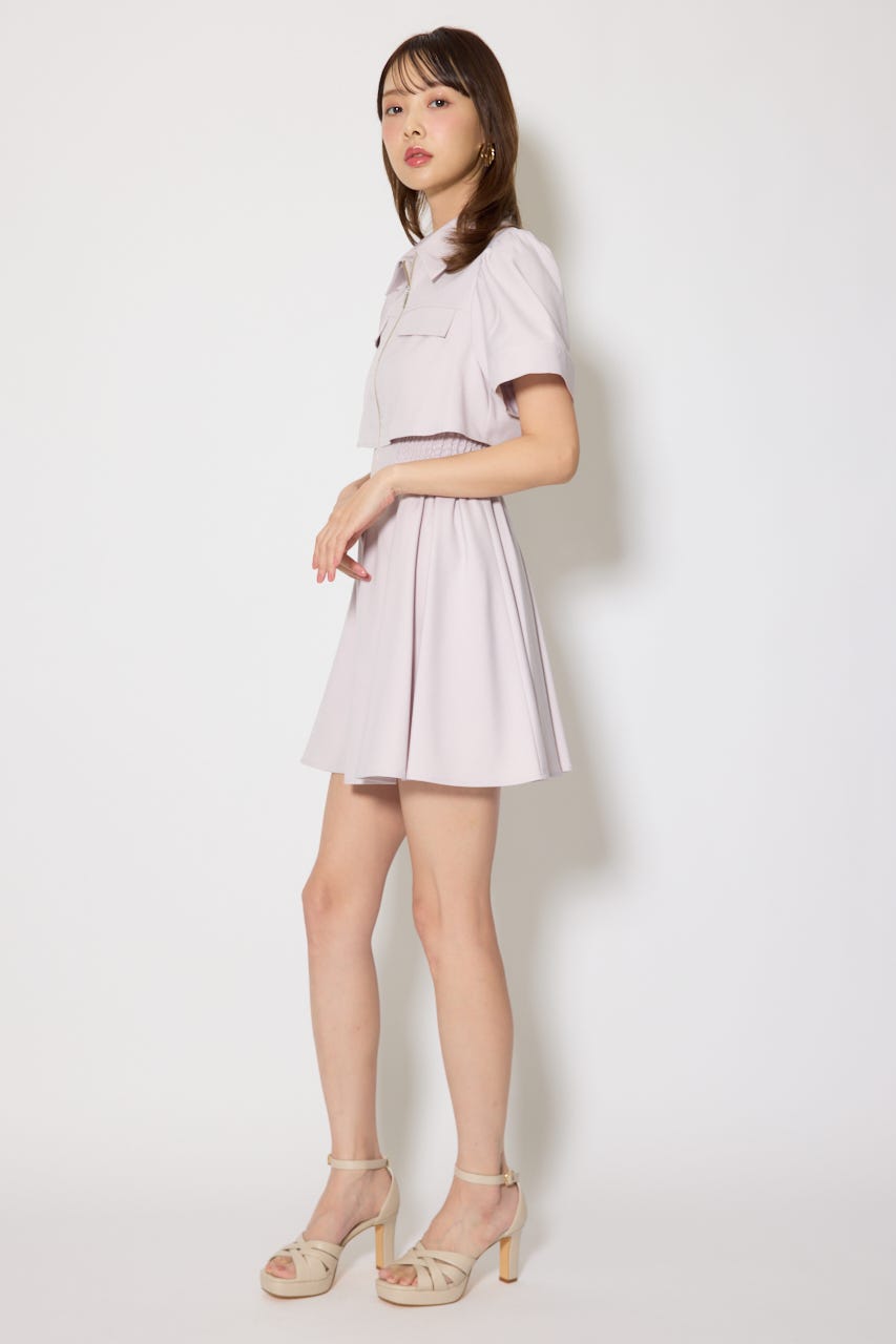 バストフレアミニワンピース PNK M