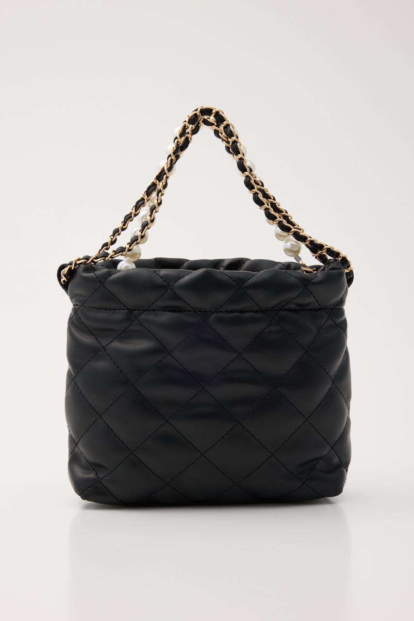 【WEB限定】チェーンデコレーションミニバッグ BLK FREE