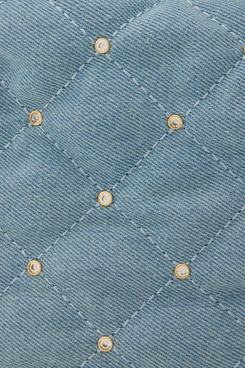 【1/25(日)23:59までSS先行予約会対象アイテム】チェーンデコレーションミニバッグ BLU FREE