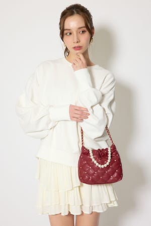 【1/25(日)23:59までSS先行予約会対象アイテム】チェーンデコレーションミニバッグ