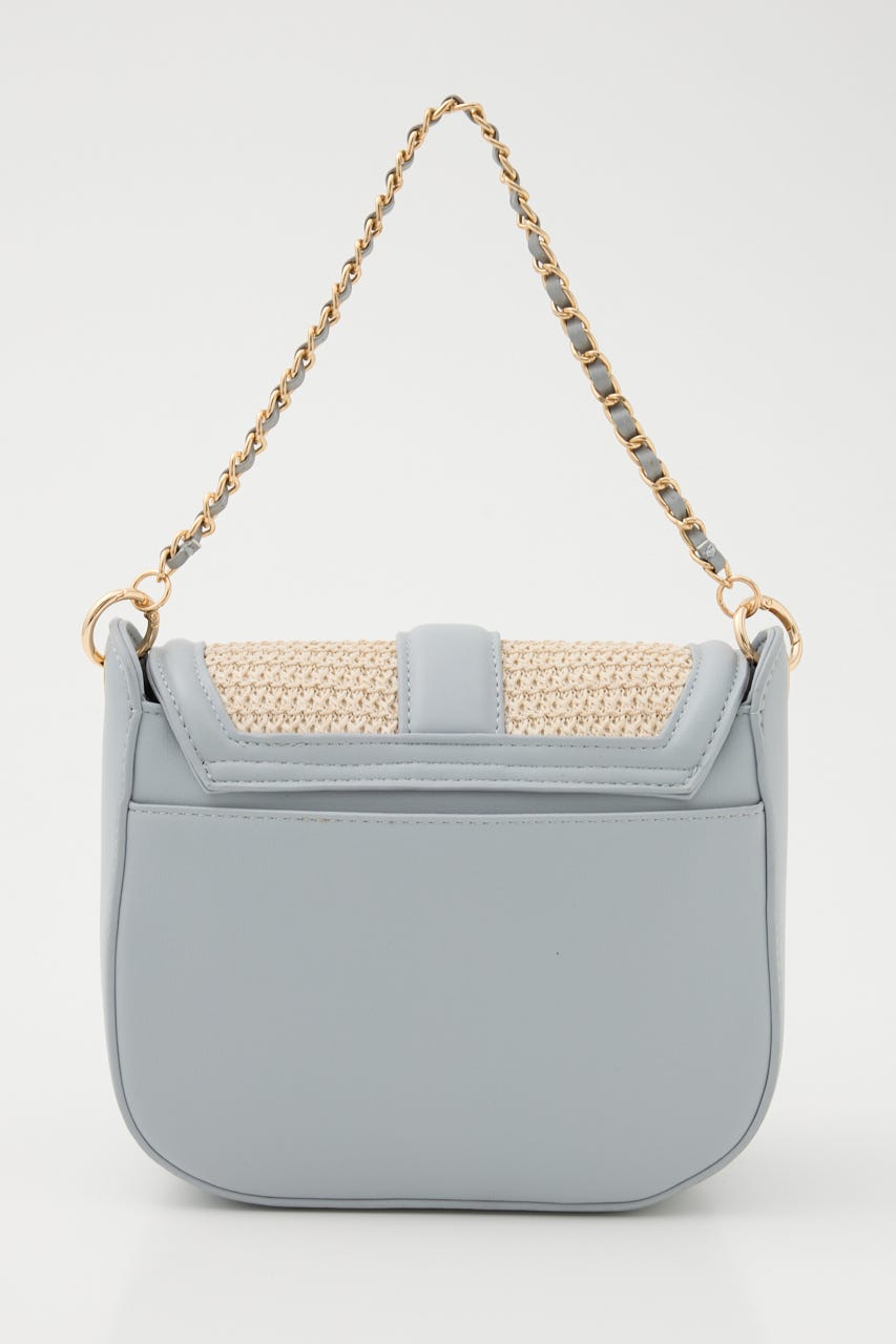 ベルトディティールバッグ L/BLU FREE