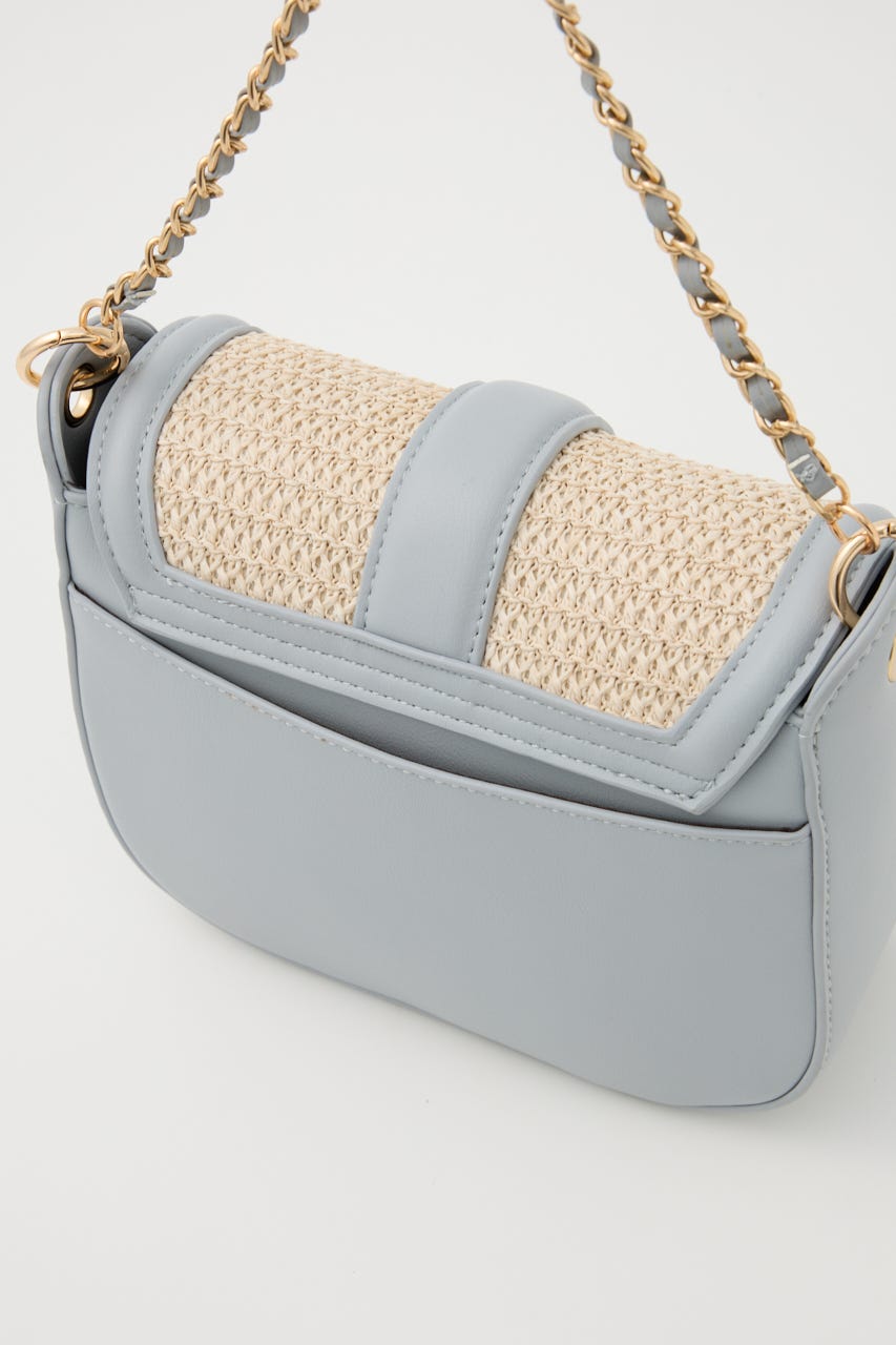 ベルトディティールバッグ L/BLU FREE