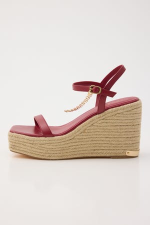 ウェッジソールサンダル