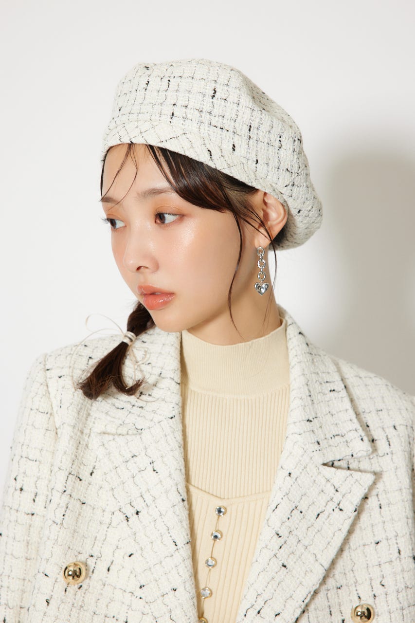 ツイードベレー WHT FREE