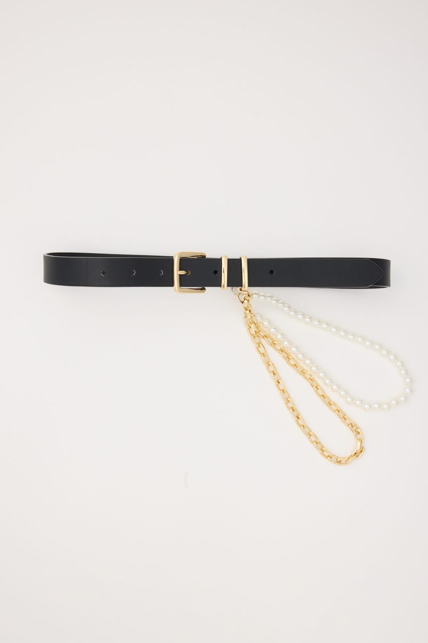 チェーン付きベルト BLK FREE