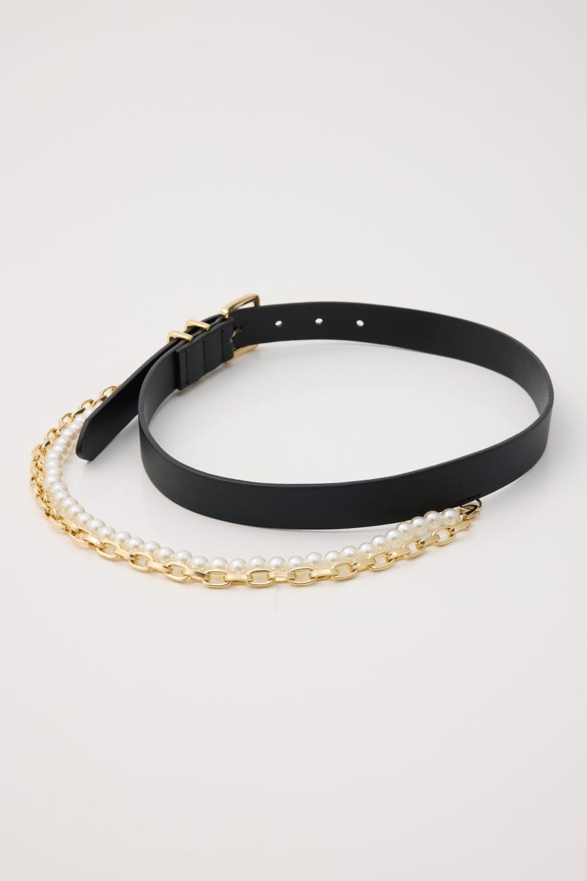 チェーン付きベルト BLK FREE