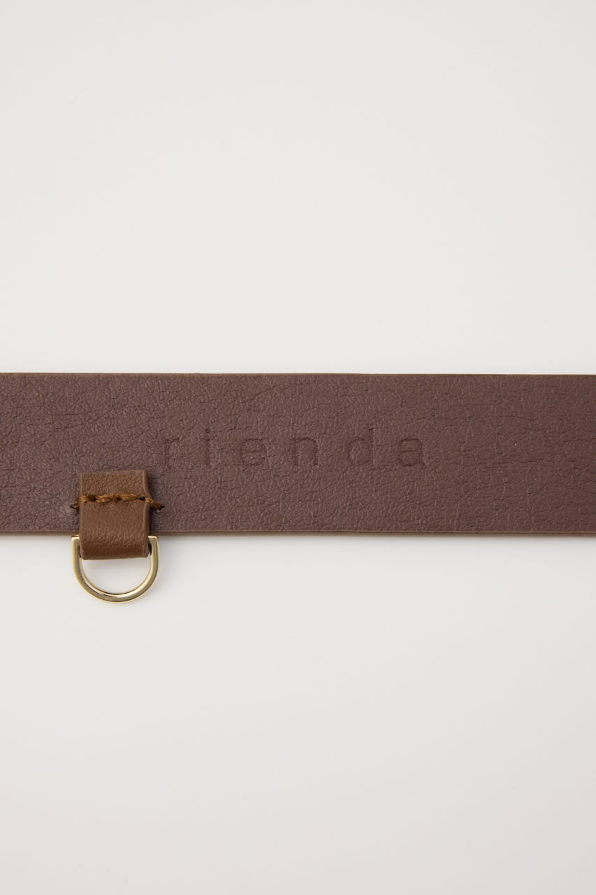 チェーン付きベルト BRN FREE