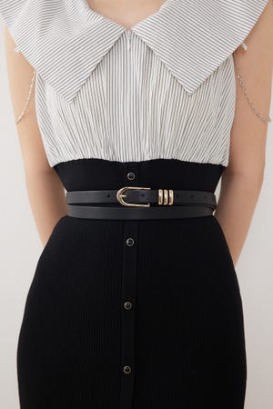 オーバーラップ細ベルト