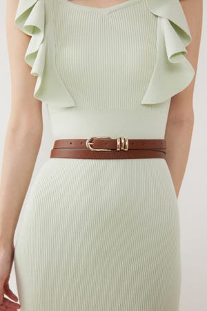 オーバーラップ細ベルト